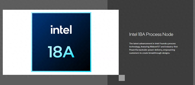 吹响生产号角还是继续画大饼？英特尔推出尖端芯片工艺18A网站  第1张